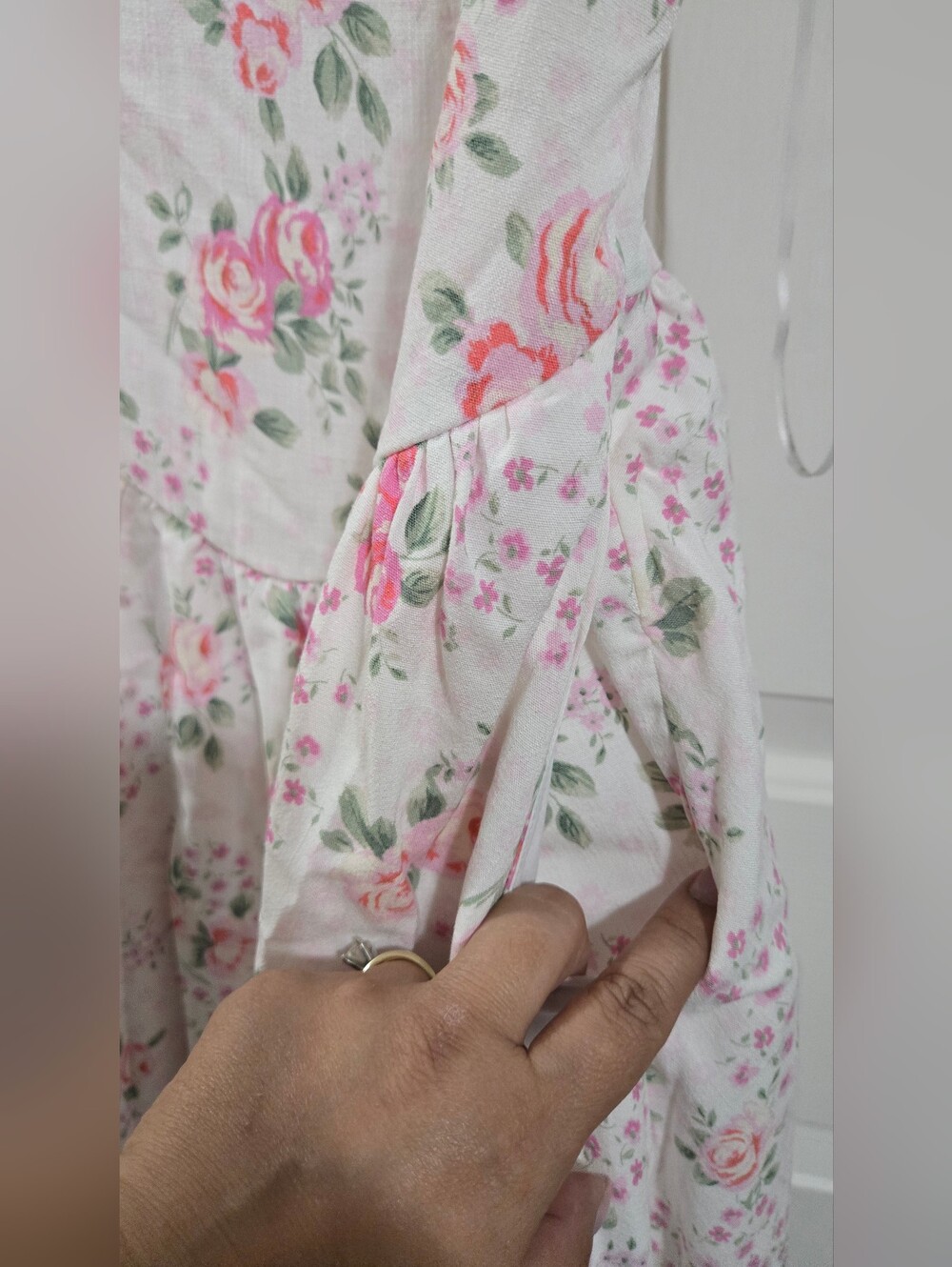 Altar'd State the Tadley Floral Pink Mini Dress Nwot - Picture 4 of 8